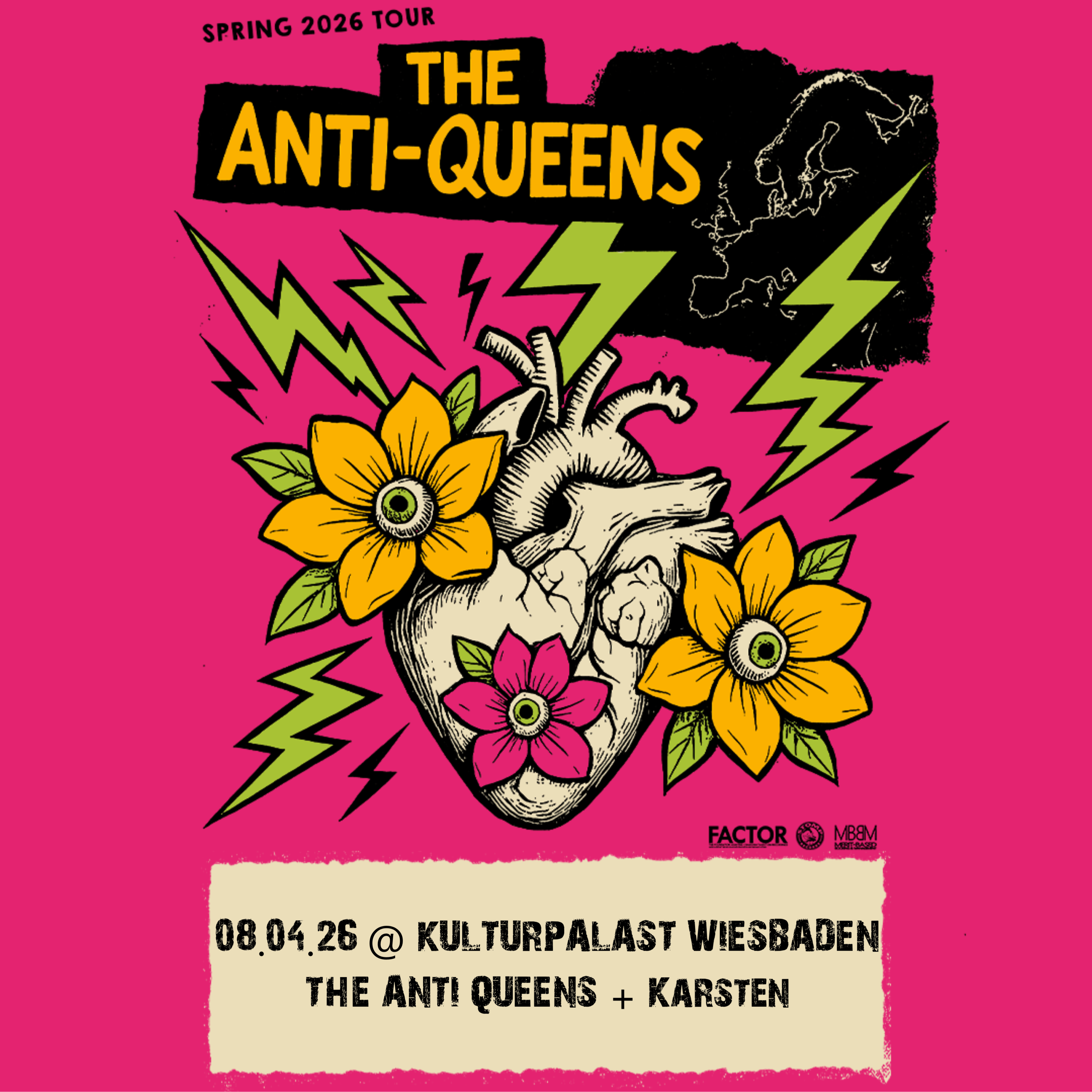 Veranstaltungsbild für The Anti Queens (CAN) + Karsten (DE)